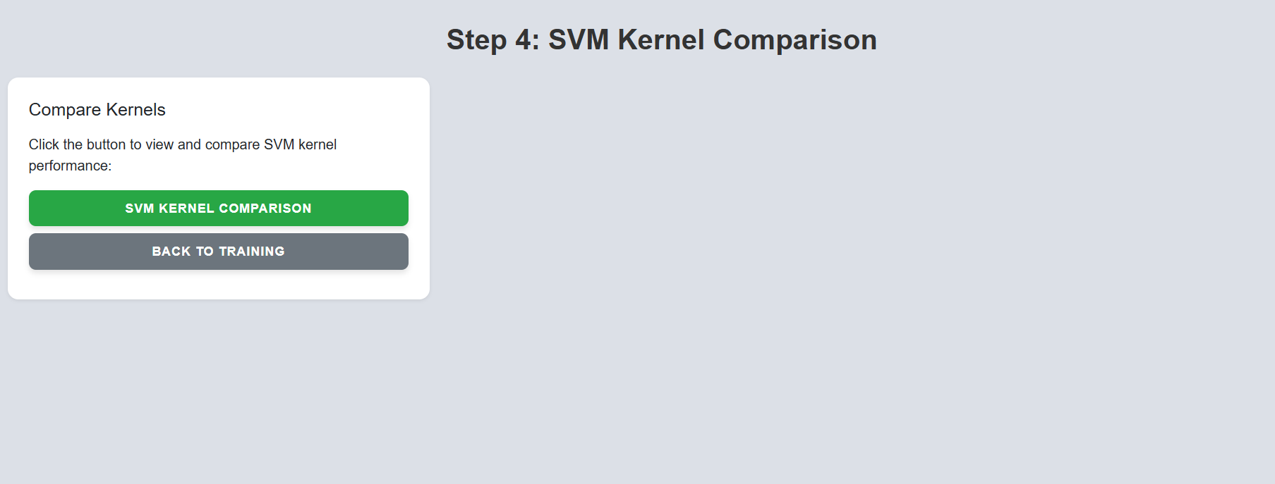 Kernel Selection